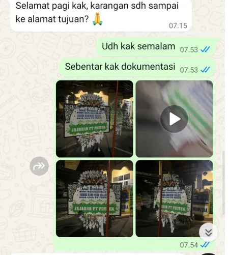 Pengiriman Papan Bunga Selamat Sindurjan Purworejo