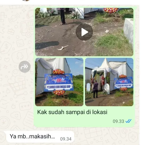Pengiriman Karangan Bunga Sindurjan Purworejo