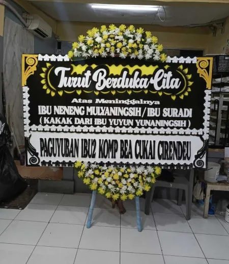 Papan Bunga Duka Sindurjan Purworejo