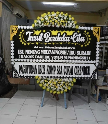 Papan Bunga di Sindurjan Purworejo